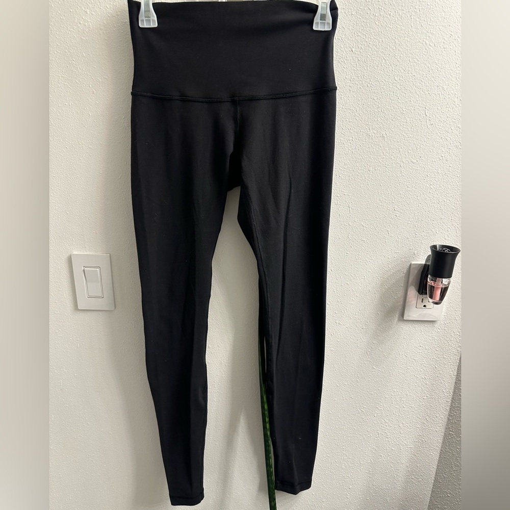 Lululemon Women's Leggings Wunder Under High-Rise Tight Black Size 6 US